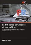 Le PR come strumento di marketing