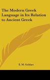 The Modern Greek Language in Its Relation to Ancient Greek