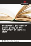 Educational practices in public policy on the retirement of technical staff