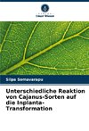 Unterschiedliche Reaktion von Cajanus-Sorten auf die Inplanta-Transformation