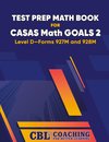Test Prep Math Book  for  CASAS Math GOALS 2  Level D-Forms 927M and 928M