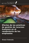 Efectos de las prácticas de gestión de recursos humanos en el rendimiento de los empleados
