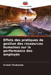 Effets des pratiques de gestion des ressources humaines sur la performance des employés