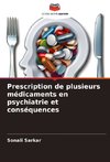 Prescription de plusieurs médicaments en psychiatrie et conséquences