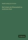 Die Freiheit der Wissenschaft im modernen Staat