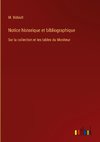 Notice historique et bibliographique