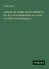 Josephus in Galiläe: Sein Verhältnis zu den Parteien insbesondere zu Justus von Tiberias und Agrippa II.