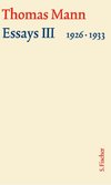 Essays III 1926-1933