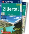 KOMPASS Wanderführer Zillertal, 55 Touren mit Extra-Tourenkarte