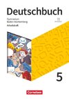 Deutschbuch Gymnasium 5. Schuljahr - Baden-Württemberg 2025 - Arbeitsheft mit Lösungen und Erklärfilmen