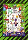 MEGA MALBUCH - 300 SEITEN KLAMAUK - WITZIG TOLLE AUSMAHLMOTIVE - LUSTIGE THEMEN - TIERE - MENSCHEN - FAHRZEUGE - HÄUSER - KINDER - ORTE