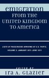 Emigration from the United Kingdom to America, Volume 3