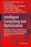 Intelligent Computing and Optimization
