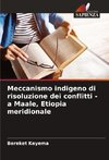 Meccanismo indigeno di risoluzione dei conflitti - a Maale, Etiopia meridionale