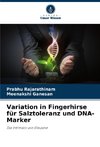 Variation in Fingerhirse für Salztoleranz und DNA-Marker