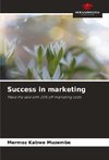 Success in marketing