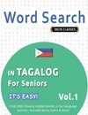 WORD SEARCH IN TAGALOG FOR SENIORS - IT'S EASY!  VOL.1 - DELTA CLASSICS - FIND 2000 CLEVERLY HIDDEN WORDS