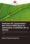 Analyse de l'expression des micro-ARN dans le carcinome urothélial de la vessie