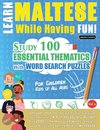 LEARN MALTESE WHILE HAVING FUN! - FOR CHILDREN