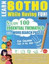 LEARN SOTHO WHILE HAVING FUN! - FOR CHILDREN