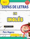 SOPA DE LETRAS EN INGLÉS PARA MAYORES - GENIAL! VOL.1 - DELTA CLASSICS