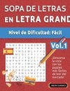 SOPA DE LETRAS EN ESPAÑOL - NIVEL DE DIFICULTAD