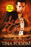 Le défi de Grayson (Les Vampires Scanguards - Tome 15) (Édition Gros Caractères)