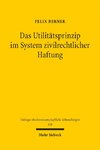 Das Utilitätsprinzip im System zivilrechtlicher Haftung