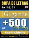 SOPA DE LETRAS EN INGLÉS FORMATO GIGANTE