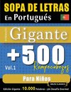SOPA DE LETRAS EN PORTUGUÉS FORMATO GIGANTE