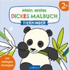 Mein erstes dickes Malbuch ab 2 - Tierkinder