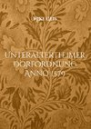 Unteraltertheimer Dorfordnung Anno 1579