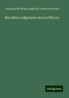 Des idées religieuses de Lord Byron