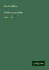Poésies nouvelles