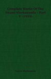 Complete Works of the Swami Vivekananda - Part V  (1919)