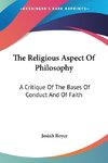 The Religious Aspect Of Philosophy