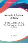 Alexander I, Emperor Of Russia