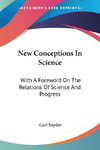 New Conceptions In Science
