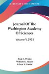 Journal Of The Washington Academy Of Sciences