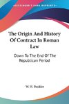 The Origin And History Of Contract In Roman Law
