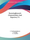 Boenninghausen's Characteristics And Repertory V1