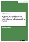 Die Stellung der Familie zur Zeit der Aufklärung. Gotthold Ephraim Lessings 'Emilia Galotti' und 'Miß Sara Sampson' im Vergleich