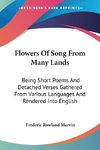 Flowers Of Song From Many Lands