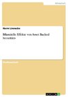 Bilanzielle Effekte von Asset Backed Securities