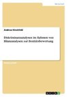 Diskriminanzanalysen im Rahmen von Bilanzanalysen zur Bonitätsbewertung
