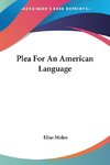 Plea For An American Language