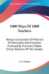 1000 Ways Of 1000 Teachers