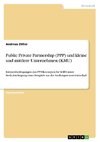 Public Private Partnership (PPP) und kleine und mittlere Unternehmen (KMU)