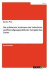 Die politischen Strukturen der Sicherheits- und Verteidigungspolitik der Europäischen Union