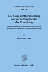 Die Klage zur Durchsetzung von Vornahmepflichten der Verwaltung.